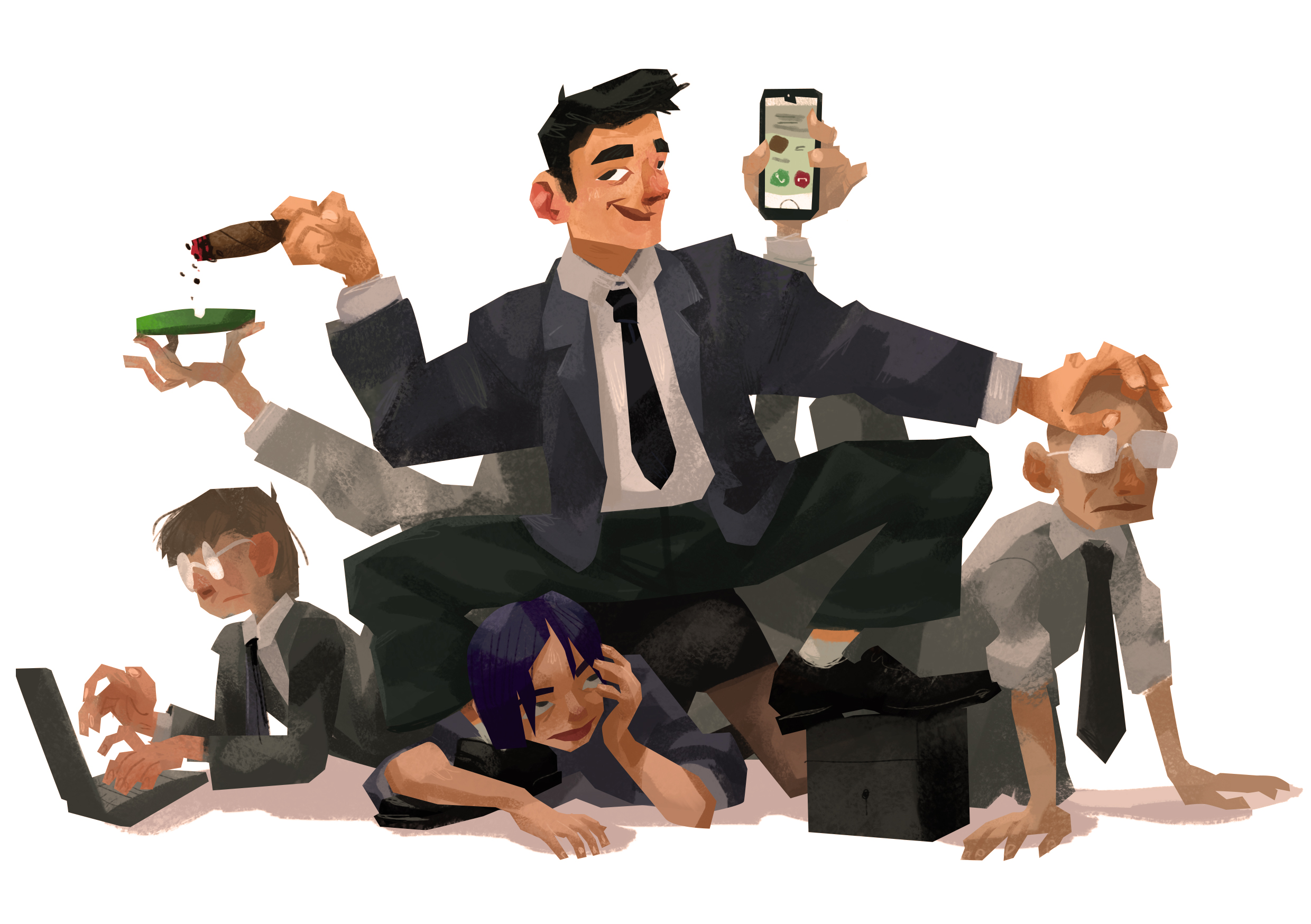 mijn collega of baas is een narcist